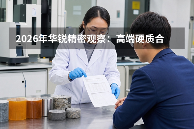 2026年华锐精密观察：高端硬质合金刀具与电子微细加工刀具双放量，小型化刀具提升性价比