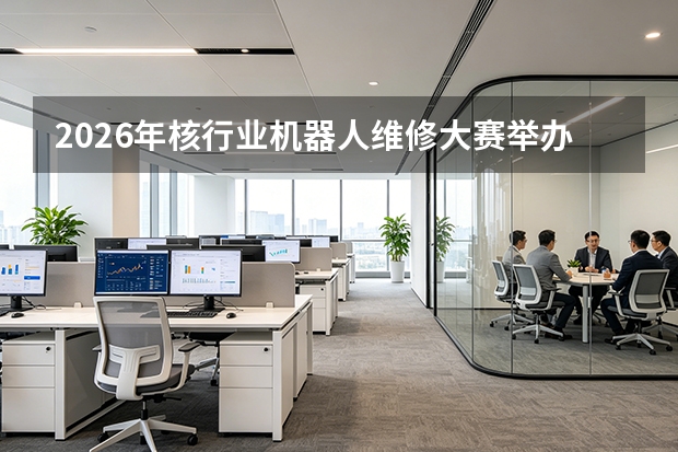 2026年核行业机器人维修大赛举办