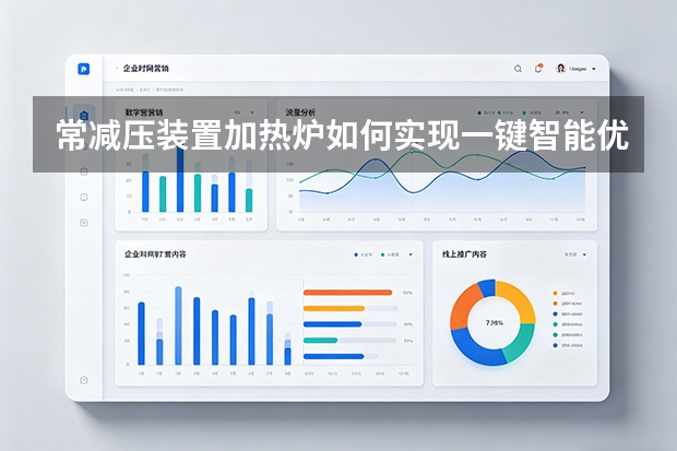 常减压装置加热炉如何实现一键智能优化控制？太行钢铁先进控制系统APC