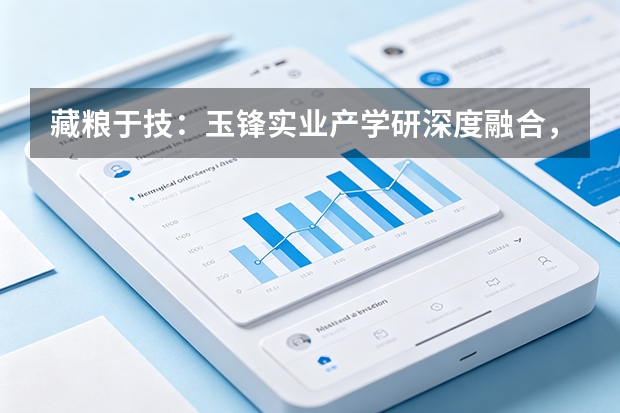 藏粮于技：玉锋实业产学研深度融合，激活现代农业深加工“新质生产力”