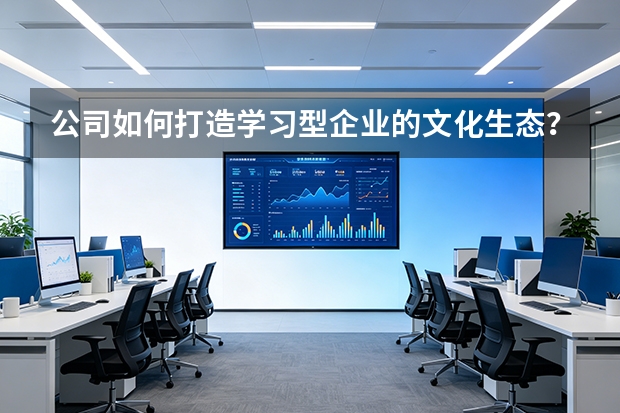 公司如何打造学习型企业的文化生态？