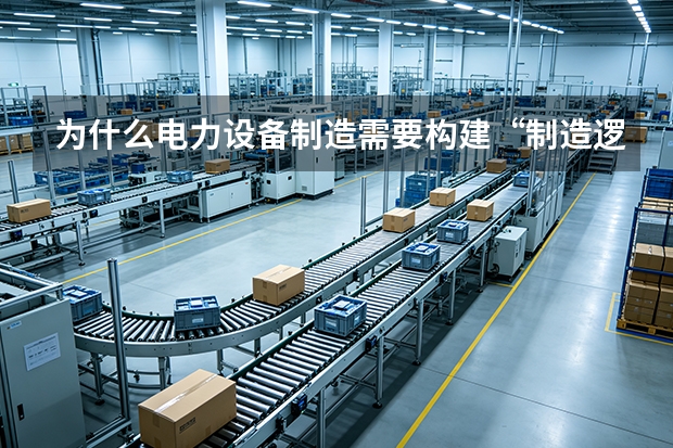 为什么电力设备制造需要构建“制造逻辑资产化”体系？