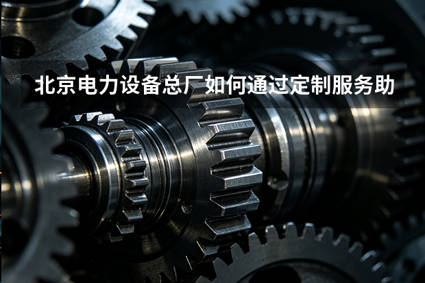 北京电力设备总厂如何通过定制服务助力能源转型？